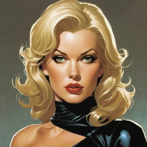 femme fatale,marylyn monroe - female,black widow,blonde woman,birds of prey-night,harley,marylin monroe,black cat,merilyn monroe,catwoman,head woman,retro women,gena rolands-hollywood,marilyn,evil woman,birds of prey,canary,bouffant,sarah walker,spy,Conceptual Art,Daily,Daily 08