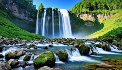 green waterfall,waterfalls,brown waterfall,water fall,wasserfall,seljalandsfoss,waterfall,water falls,beautiful landscape,landscapes beautiful,kirkjufell river,flowing water,skogafoss,background view nature,water flow,cascading,mountain spring,natural scenery,nature landscape,landscape background,Photography,General,Realistic