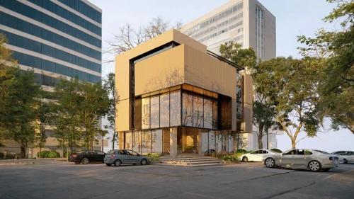 cubic house,cube house,modern building,new building,office building,metal cladding,corten steel,glass facade,modern architecture,new city hall,modern office,facade panels,3d rendering,costanera center,arq,office buildings,archidaily,chile house,timber house,multistoreyed