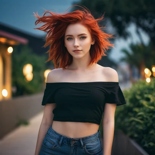 burning hair,fiery,redhair,red hair,red-haired,red head,orange color,orange,redheads,redhead,redheaded,natural color,maci,orange half,tube top,ginger rodgers,bright orange,greta oto,girl in t-shirt,young woman,Photography,Documentary Photography,Documentary Photography 18