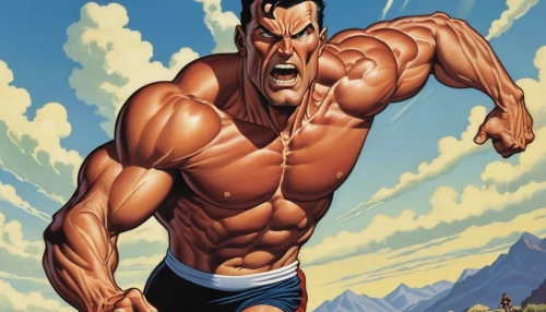 muscle man,wolverine,hercules winner,muscle icon,body building,muscular,body-building,edge muscle,angry man,muscle angle,strongman,aquaman,steel man,marvel comics,muscular system,macho,bodybuilder,hercules,male character,cyclops,Illustration,American Style,American Style 05