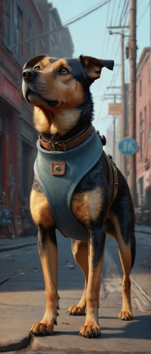 a police dog,police dog,red heeler,laika,dog,corgi,lancashire heeler,gundogmus,pubg mascot,fallout4,vigilant dog,texas heeler,gsd,welschcorgi,jagdterrier,sheriff,australian cattle dog,canine,max,terrier,Illustration,Realistic Fantasy,Realistic Fantasy 28