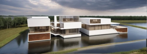cube stilt houses,stilt houses,floating huts,houseboat,house with lake,inverted cottage,stilt house,floating island,cubic house,floating islands,island poel,3d rendering,archidaily,eco hotel,dunes house,house by the water,frisian house,eco-construction,wooden houses,cube house,Photography,General,Realistic