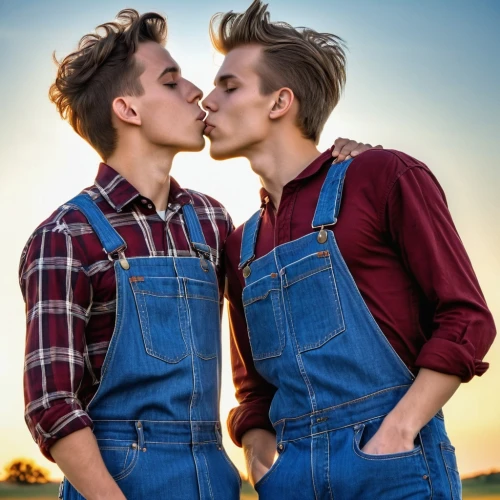 gay love,gay couple,glbt,gay men,cheek kissing,overalls,kissing,making out,photo shoot for two,gay,lgbtq,jeans background,denim background,cowboy plaid,first kiss,pda,kiss,smooch,inter-sexuality,coveralls,Photography,General,Realistic