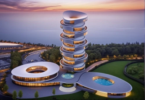 largest hotel in dubai,futuristic architecture,hotel barcelona city and coast,residential tower,golf hotel,jumeirah beach hotel,eco hotel,sky space concept,modern architecture,sochi,qiblatain,mamaia,tallest hotel dubai,sky apartment,hotel complex,hotel riviera,international towers,jumeirah,skyscapers,hotel w barcelona,Photography,General,Realistic