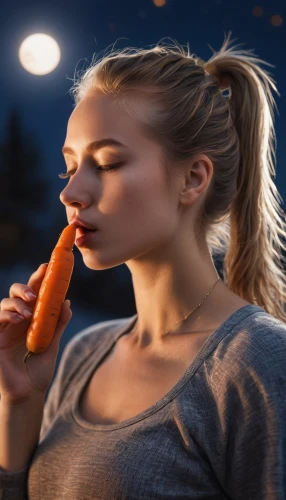 woman eating apple,love carrot,mystic light food photography,e-cigarette,carrot juice,vitaminhaltig,big carrot,woman with ice-cream,carrot,icepop,frikandel,appetite,vegan nutrition,anaphylaxis,carrots,vitamin c,healthy snack,orange,oxydizing,diet icon,Photography,General,Commercial