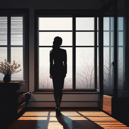 woman silhouette,women silhouettes,house silhouette,silhouette,mannequin silhouettes,the window,window view,girl in a long,windowsill,silhouette art,open window,man silhouette,woman thinking,silhouette of man,winter window,window to the world,depressed woman,dialogue window,big window,art silhouette,Conceptual Art,Fantasy,Fantasy 32