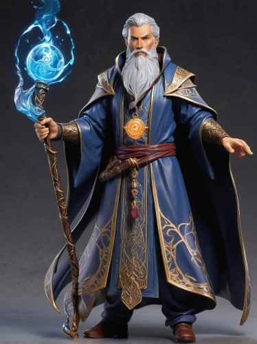 vax figure,magus,father frost,gandalf,wizard,game figure,the wizard,3d figure,merlin,xing yi quan,mage,actionfigure,figurine,scandia gnome,male elf,prejmer,action figure,lord who rings,monk,magistrate,Unique,3D,Garage Kits