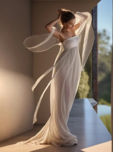 evening dress,white silk,drape,wedding gown,girl in a long dress,dress form,raw silk,girl in a long dress from the back,mosquito net,long dress,gown,drapes,bridal dress,the angel with the veronica veil,bridal clothing,wedding dress,window curtain,angel figure,elegant,wedding dresses,Photography,General,Natural