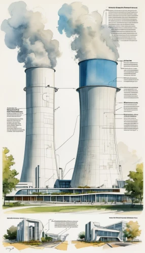 cooling towers,nuclear power plant,nuclear power,thermal power plant,cooling tower,nuclear reactor,coal fired power plant,power plant,combined heat and power plant,atomic age,coal-fired power station,powerplant,chemical plant,environmental pollution,environmental destruction,lignite power plant,power towers,rwe,greenhouse gas emissions,energy centers,Unique,Design,Infographics