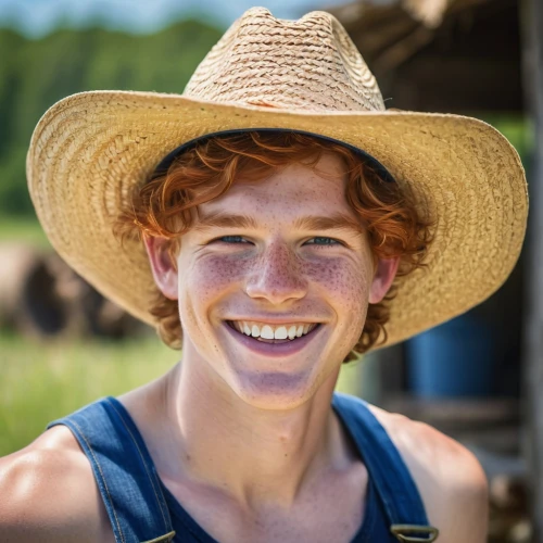 farmer,cow boy,straw hat,ginger rodgers,cowboy hat,high sun hat,cowboy,brown hat,gingerman,farmer in the woods,stetson,sombrero,ears of cows,straw hats,ginger nut,fresh ginger,hill billy,men's hat,east-european shepherd,horse kid,Photography,General,Natural