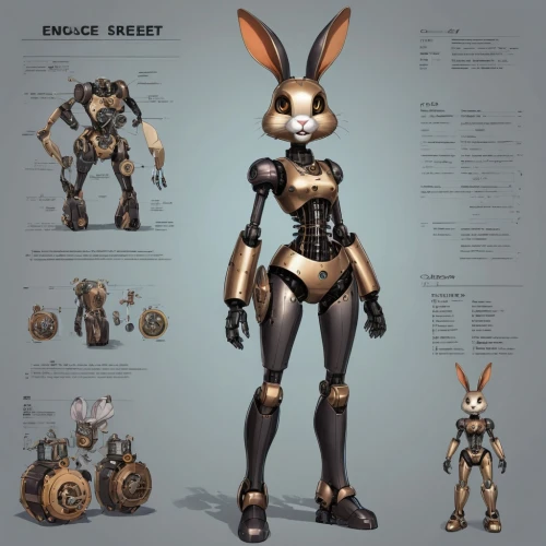 female hares,european rabbit,deco bunny,brown rabbit,wood rabbit,concept art,bunny,steppe hare,rebbit,rabbit,rabbits,jack rabbit,costume design,bunga,gray hare,domestic rabbit,field hare,enforcer,easter bunny,electric donkey,Unique,Design,Character Design