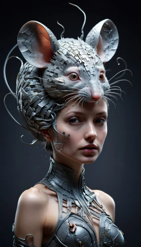 rat,fractalius,mouse,mammal,rat na,computer mouse,cgi,mice,3d model,aye-aye,sphynx,color rat,cyborg,rodent,dormouse,3d figure,humanoid,b3d,rataplan,huntress,Photography,Artistic Photography,Artistic Photography 11