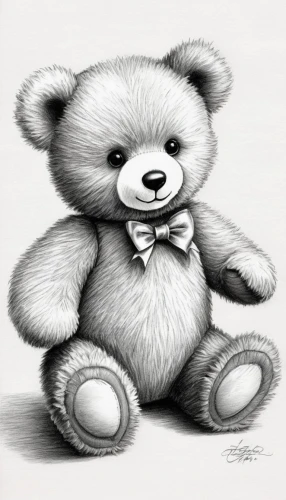 teddy-bear,3d teddy,bear teddy,teddy bear,teddybear,teddy bear crying,teddy bear waiting,scandia bear,cute bear,plush bear,teddy,teddy bears,bear,little bear,teddies,left hand bear,bear cub,cuddly toys,baby bear,cute cartoon character,Illustration,Black and White,Black and White 30