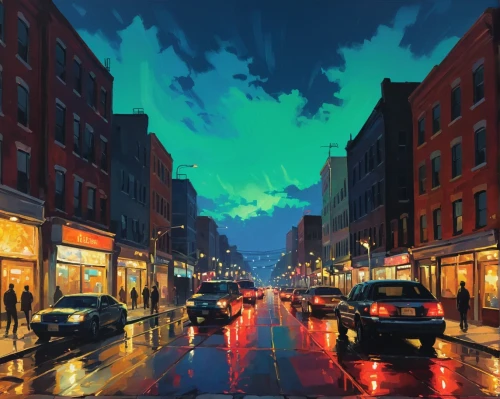 night scene,street lights,lamplighter,gas lamp,city scape,boston,street lamps,ohio paint street chillicothe,quebec,citylights,china town,evening atmosphere,maine,city lights,chinatown,montreal,night lights,world digital painting,street lamp,greystreet,Conceptual Art,Fantasy,Fantasy 32