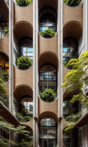 multi storey car park,apartment building,balconies,apartment block,kirrarchitecture,brutalist architecture,hotel w barcelona,building honeycomb,apartment blocks,multi-storey,an apartment,casa fuster hotel,urban design,block balcony,modern architecture,corten steel,arq,apartments,arhitecture,archidaily