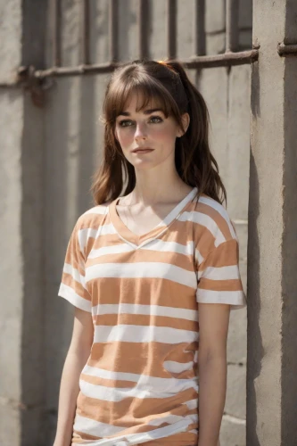 girl in t-shirt,kids glasses,horizontal stripes,young model istanbul,striped background,digital compositing,agnes,lori,gap kids,polo shirt,child girl,cotton top,child portrait,with glasses,bran,child model,girl in a historic way,rowan,yerevan,television character,Photography,Natural