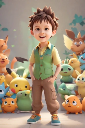 cute cartoon character,zookeeper,clay animation,children's background,character animation,cartoon forest,animated cartoon,animal film,cute cartoon image,caper family,kids illustration,skylander giants,hero academy,animator,villagers,school of fish,kid hero,clay figures,characters,starters,Digital Art,3D