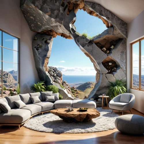 modern living room,living room,modern decor,livingroom,interior modern design,3d rendering,interior design,sitting room,contemporary decor,great room,living room modern tv,sky apartment,roof landscape,house in mountains,virtual landscape,home landscape,beautiful home,house in the mountains,modern room,family room,Photography,General,Realistic