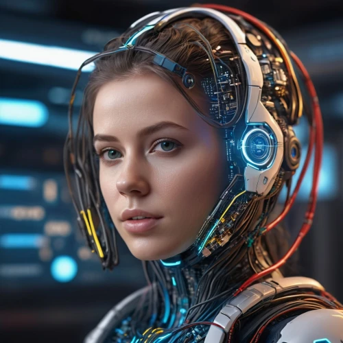 cyborg,ai,valerian,girl at the computer,echo,headset,artificial intelligence,women in technology,cybernetics,futuristic,wireless headset,scifi,wearables,headset profile,sci fi,sci - fi,sci-fi,cyberpunk,electronics,chatbot,Photography,General,Sci-Fi