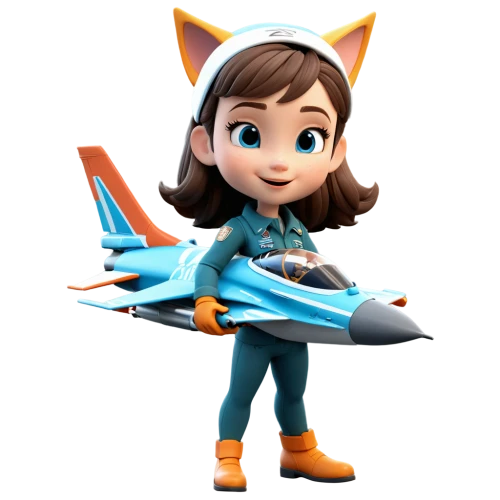 vector girl,jet plane,toy airplane,jet,fighter pilot,flight engineer,cute cartoon character,stewardess,tracer,shenyang j-6,tomcat,3d model,aeroplane,shenyang j-5,f-22,cat vector,agnes,glider pilot,vector,messenger,Unique,3D,3D Character