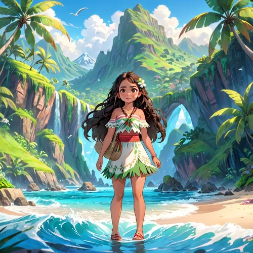 moana,aloha,luau,hula,maui,polynesian,honolulu,mermaid background,tahiti,polynesian girl,summer background,kauai,hawaii,polynesia,beach background,bora-bora,lilo,bora bora,oahu,molokai,Anime,Anime,Traditional