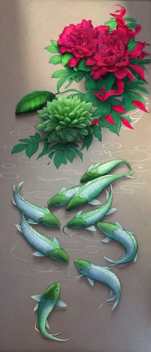 glass painting,ornamental fish,flower painting,fishes,paper art,embroidered leaves,hand painting,water lily plate,fish collage,embroidered flowers,splendens,fruits of the sea,flowers png,flower art,cut flowers,metal embossing,plasticine,aquarium decor,glass decorations,enamelled,Conceptual Art,Fantasy,Fantasy 03