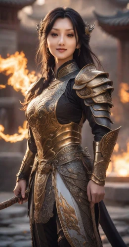 female warrior,mulan,warrior woman,joan of arc,fantasy woman,jaya,woman fire fighter,katniss,fantasy warrior,fire angel,dragon li,wonderwoman,goddess of justice,paladin,strong woman,strong women,heroic fantasy,woman power,wonder woman city,her,Photography,Realistic