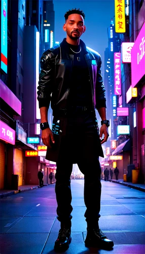 enforcer,abel,dj,cyberpunk,time square,gangstar,alpha era,latino,castro,bouncer,neon lights,harajuku,tokyo ¡¡,tenderloin,new york streets,tokyo,bomber,nori,drago milenario,hk,Conceptual Art,Sci-Fi,Sci-Fi 26