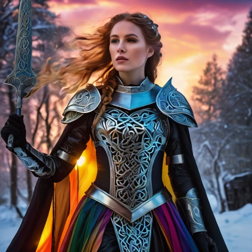 the snow queen,suit of the snow maiden,female warrior,show off aurora,celtic queen,heroic fantasy,aurora,fantasy woman,winterblueher,ice queen,warrior woman,elven,fantasy warrior,fantasy picture,swordswoman,nordic,sterntaler,aurora-falter,games of light,sorceress,Photography,General,Natural