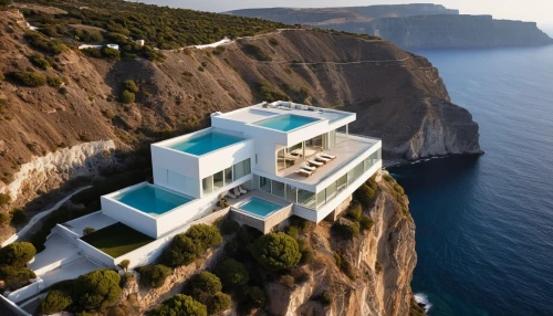 infinity swimming pool,cliffs ocean,thracian cliffs,dunes house,luxury property,cubic house,house of the sea,cube house,navagio bay,holiday villa,cliff top,greek island,navagio,private house,modern architecture,luxury real estate,beautiful home,greek islands,cube stilt houses,santorini,Photography,General,Realistic