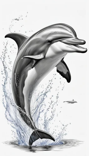 bottlenose dolphin,spinner dolphin,wholphin,bottlenose dolphins,white-beaked dolphin,striped dolphin,common bottlenose dolphin,dolphin background,northern whale dolphin,oceanic dolphins,rough-toothed dolphin,cetacean,dolphin,porpoise,dolphin-afalina,dolphin swimming,dolphins in water,common dolphins,tursiops truncatus,spotted dolphin,Illustration,Black and White,Black and White 30