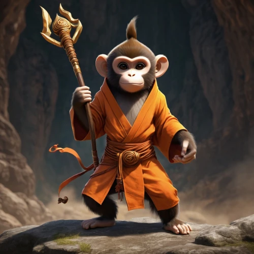 monkey soldier,monk,war monkey,shaolin kung fu,monkey island,monkey gang,the monkey,barbary monkey,monkey,indian monk,monkey banana,hanuman,buddhist monk,monkeys band,yogi,monkey family,primate,bale,kungfu,qi-gong,Conceptual Art,Fantasy,Fantasy 02