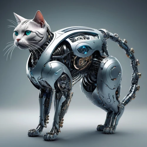 chat bot,armored animal,rex cat,cat vector,cybernetics,breed cat,cat-ketch,cat warrior,catlike,cat image,anthropomorphized animals,cartoon cat,cyborg,animal feline,pet,chatbot,tom cat,cat,minibot,ocicat,Conceptual Art,Sci-Fi,Sci-Fi 03