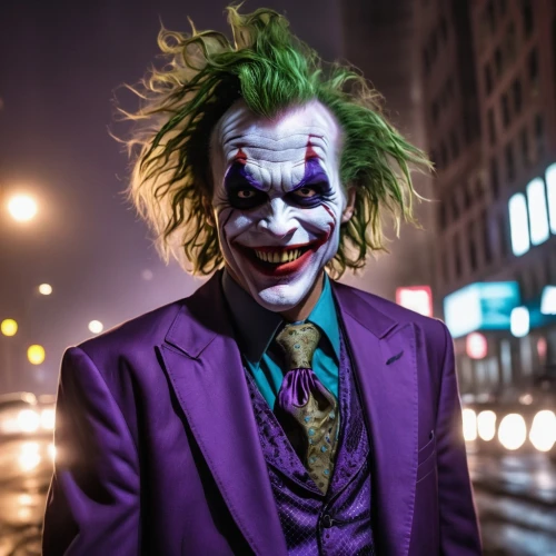 joker,ledger,creepy clown,scary clown,supervillain,comic characters,cosplay image,halloween2019,halloween 2019,riddler,villain,horror clown,clown,suit actor,cosplayer,comedy and tragedy,trickster,angry man,green goblin,without the mask,Photography,General,Realistic