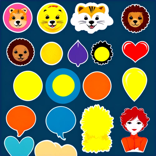 fruits icons,fruit icons,emoji balloons,party icons,ice cream icons,circle icons,icon set,crown icons,set of icons,animal stickers,social icons,heart clipart,download icon,fairy tale icons,emojicon,clipart sticker,animal icons,balloon digital paper,baby icons,emojis,Unique,Design,Sticker