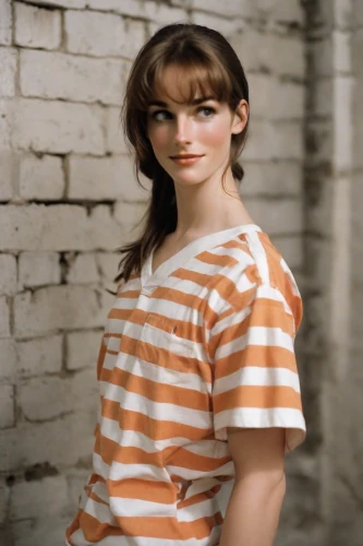 horizontal stripes,audrey hepburn,striped background,retro woman,audrey hepburn-hollywood,retro women,cotton top,liberty cotton,women clothes,girl in t-shirt,in a shirt,model years 1958 to 1967,vintage woman,blouse,retro girl,menswear for women,long-sleeved t-shirt,british actress,women fashion,female model,Photography,Natural