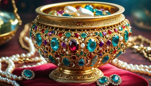 gold ornaments,gold chalice,russian folk style,enamel cup,jewelry basket,golden pot,chalice,gift of jewelry,gold jewelry,grave jewelry,goblet drum,goblet,vintage ornament,jewelery,ornaments,ring with ornament,samovar,jewellery,ornate pocket watch,genuine turquoise,Photography,General,Realistic