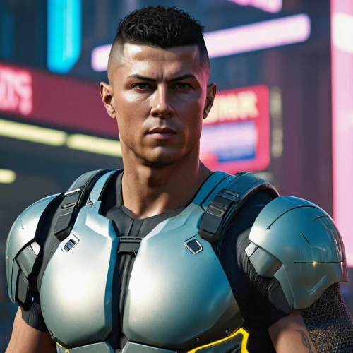 ronaldo,cristiano,shepard,male character,merc,cyborg,3d man,ballistic vest,vulcan,game character,male model,cable,gabriel,kos,neon human resources,mercenary,ps5,snake's head,fifa 2018,cobra,Photography,General,Realistic