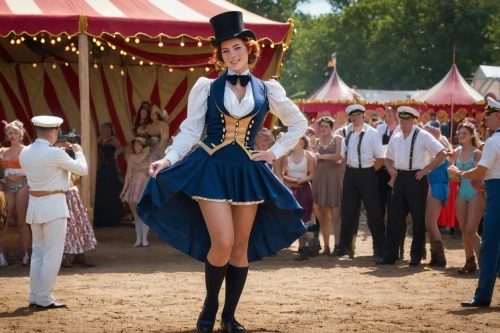 majorette (dancer),puy du fou,mary poppins,great as a stilt performer,sailor,alice in wonderland,circus,ballet master,tomorrowland,ringmaster,circus show,big top,circus tent,waitress,vive la france,hoopskirt,a uniform,policewoman,the victorian era,daisy jazz isobel ridley,Photography,General,Natural