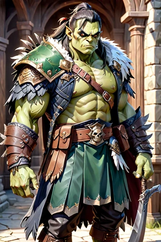 orc,half orc,ogre,avenger hulk hero,hulk,goblin,male character,ork,green skin,fgoblin,barbarian,raphael,brute,green goblin,dane axe,lopushok,warrior and orc,dwarf sundheim,argus,minion hulk,Anime,Anime,General