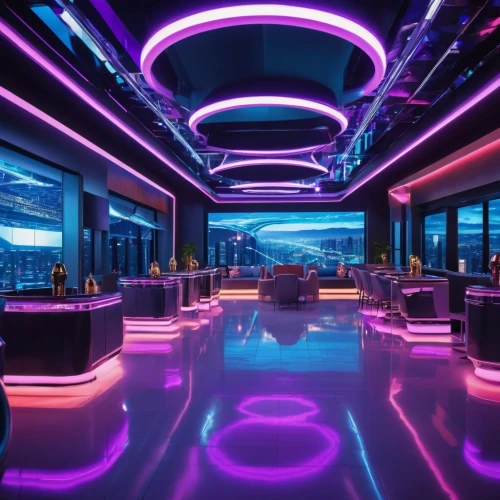 ufo interior,nightclub,neon cocktails,piano bar,unique bar,neon coffee,neon drinks,tgv,sky space concept,neon light drinks,salt bar,rain bar,colored lights,drive in restaurant,retro diner,yacht,futuristic,neon tea,diner,the bus space,Photography,General,Realistic