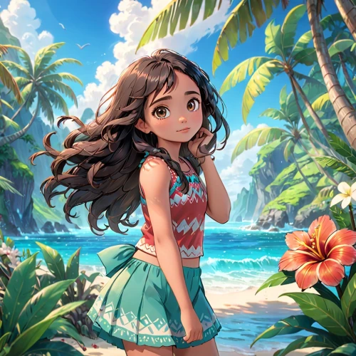 moana,mermaid background,beach background,summer background,luau,hula,tropical floral background,aloha,ocean background,tahiti,polynesian girl,tropical sea,candy island girl,maui,honolulu,underwater background,tropical beach,portrait background,mermaid scales background,watermelon background,Anime,Anime,Traditional