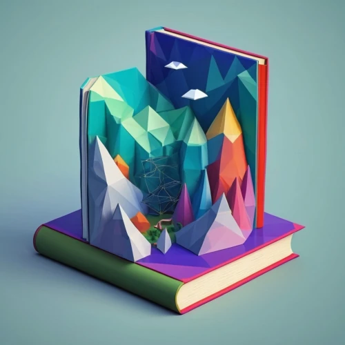low poly,low-poly,book glasses,book pages,magic book,isometric,cinema 4d,book gift,library book,spiral book,bookend,buckled book,music books,low poly coffee,scrape book,3d object,3d model,3d fantasy,book illustration,book cover,Unique,3D,Low Poly