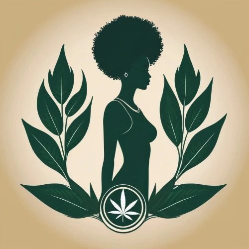 pregnant woman icon,retro flower silhouette,growth icon,afro american girls,hemp family,laurel wreath,afro-american,prohibition of motor vehicles,afroamerican,marie leaf,sativa,woman silhouette,callaloo,african american woman,fern leaf,maryjane,afro american,mary jane,art deco woman,mape leaf,Unique,Design,Logo Design