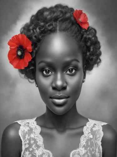 african woman,digital painting,nigeria woman,world digital painting,african american woman,digital art,black skin,african,girl portrait,retouching,beautiful african american women,digital artwork,afro-american,afro american girls,retouch,flower girl,black woman,sighetu marmatiei,romantic portrait,portrait background