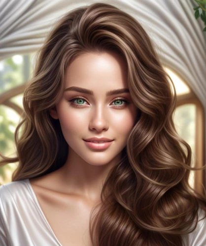 romantic portrait,fantasy portrait,portrait background,romantic look,girl portrait,female beauty,young woman,world digital painting,celtic woman,beautiful young woman,natural cosmetic,portrait of a girl,mystical portrait of a girl,pretty young woman,cg,digital painting,smooth hair,women's cosmetics,beautiful woman,layered hair