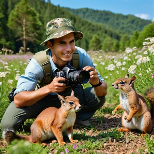 nature photographer,photographer,chamois with young animals,the chubu sangaku national park,wildlife biologist,taking photo,camera photographer,pere davids male deer,animal photography,taking picture,nara park,baby deer,family taking photos together,deer-with-fawn,photographers,photo contest,patagonian mara,mirrorless interchangeable-lens camera,european deer,pere davids deer,Photography,General,Realistic