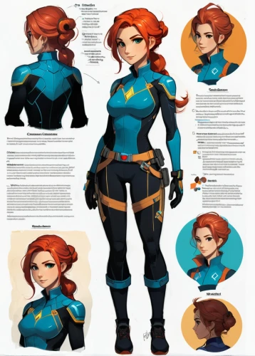 symetra,transistor,transistor checking,aquanaut,dry suit,vector girl,vanessa (butterfly),cassia,kosmea,comic character,raft guide,rosa ' amber cover,protective suit,elza,guide book,concept art,nova,sea scouts,breastplate,color circle articles,Unique,Design,Character Design