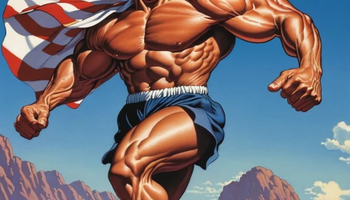 muscle man,captain american,muscular system,flag day (usa),muscle icon,panamanian balboa,muscular,body building,steve rogers,america,bodybuilder,body-building,uncle sam,patriot,patriotism,american,afro american,afroamerican,afro-american,muscle angle,Illustration,American Style,American Style 05